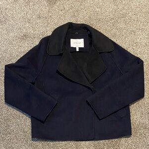 Derek Lam Wool Blend Women's Navy /Black Jacket